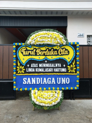 Papan Bunga Duka di Singamerta