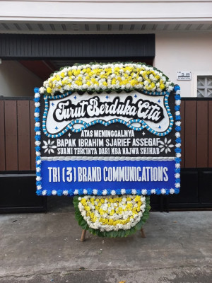 Papan Bunga Duka di Singamerta